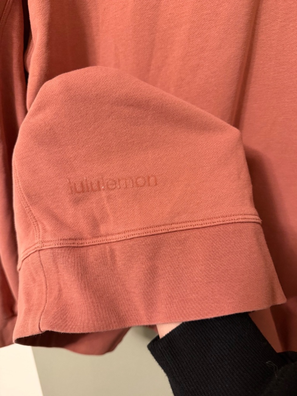 LULULEMON Perfectly Oversized Crew Brier Rose Pink Women’s Size 10 - Picture 6 of 6